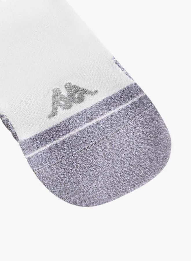 Kappa WHITE Men Socks No Show Length - Set of 3 for Men | Best Price UAE